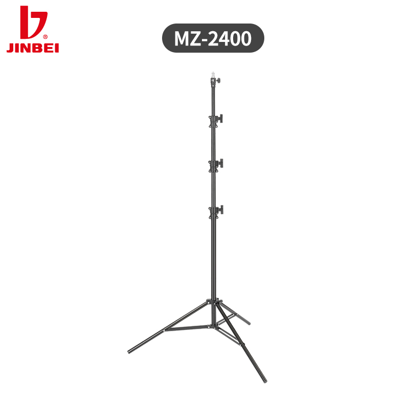 Stand Lighting Photography - JINBEI MZ-2400FP エアークッションアルミ製撮影用ライトスタンド プロ仕様三脚スタジオライトスタンド