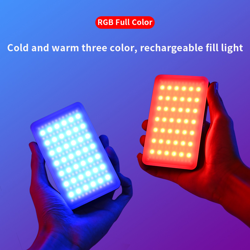 Torjim Rgb Photography Video Lighting - RGB ビデオライトポータブル LED カメラライトパネルフルカラー充電式 DSLR 照明