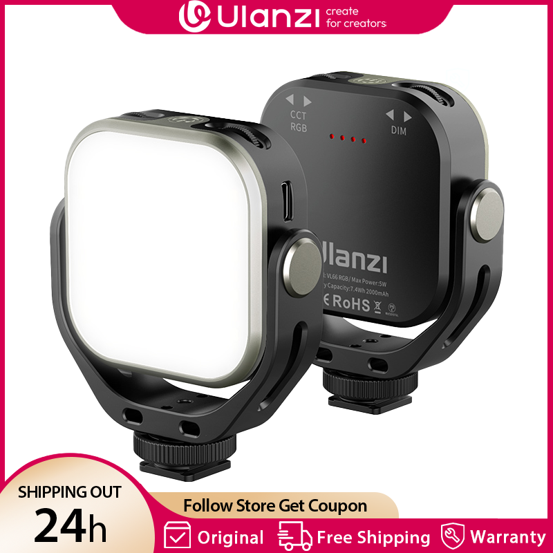 Torjim Rgb Photography Video Lighting - Ulanzi VL66 RGB ビデオライト 2500-6500K CCT