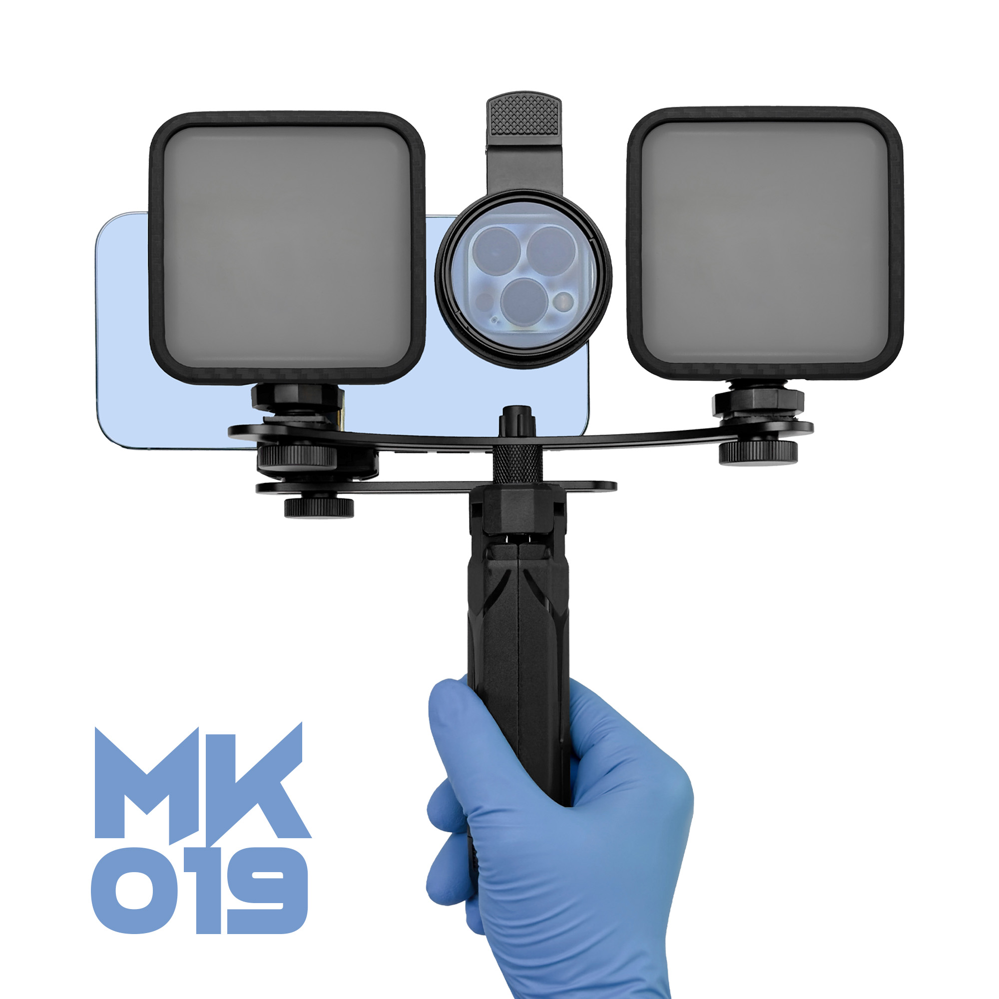 Photography Lighting Flash - HERA 写真撮影ライト MK019 写真やビデオ用のフィルランプ 懐中電灯比色ツール MK-019