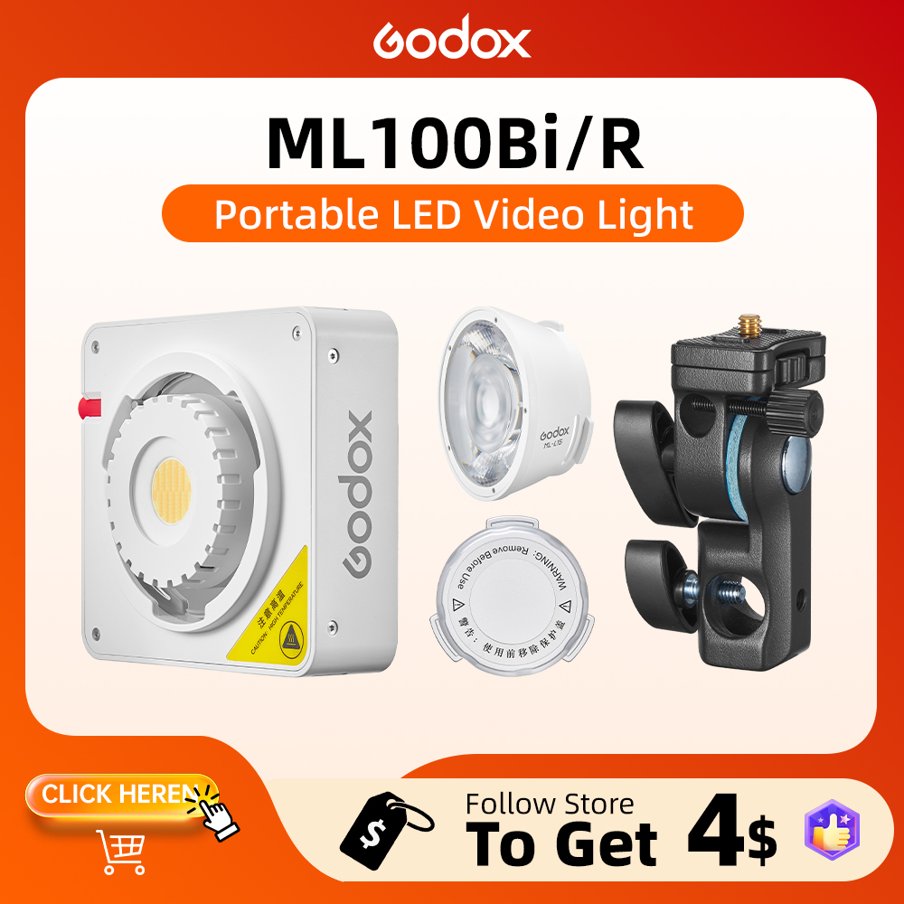 Torjim Rgb Photography Video Lighting - Godox ML100BI フルカラーLEDビデオライト ポータブルRGBポケットフィルライト カメラ用 屋外撮影