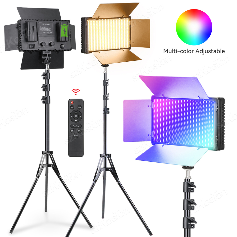 Torjim Rgb Photography Video Lighting - LEDフォトスタジオランプキット,ランプ,写真撮影,YouTube,TikTok,ライブストリーミング用