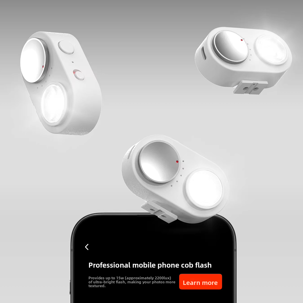 Photography Lighting Flash - Fotorgear 15 ワットミニ磁気 COB フラッシュビデオライトポートレート夜間写真撮影 Xiaomi