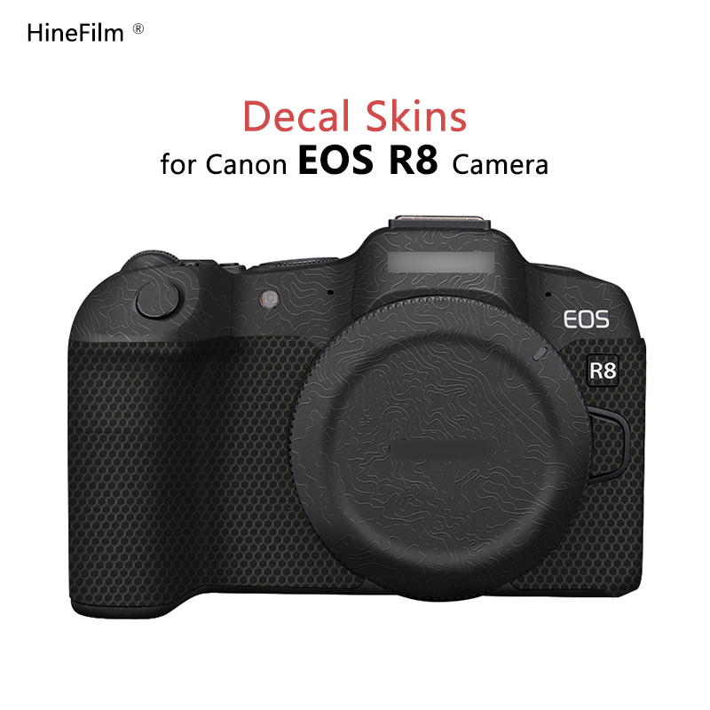 Canon Camera Eos R8 - ステッカー保護フィルム,プレミアムデザイン,Canoneos r8用カメラステッカー