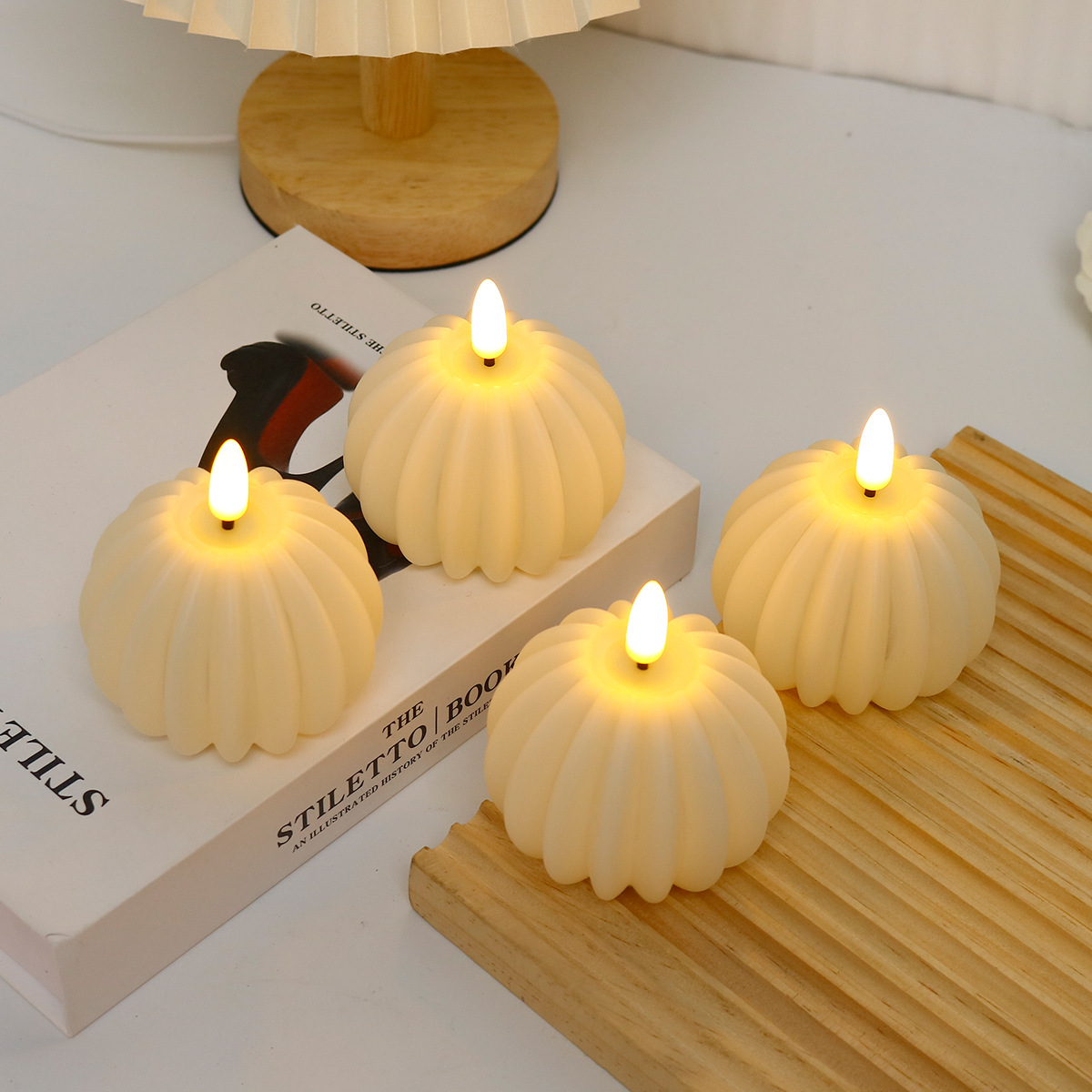 LEDキャンドルキューブ 結婚式、誕生日、クリスマスデコレー - Photography Of Lighting のレビューと価格