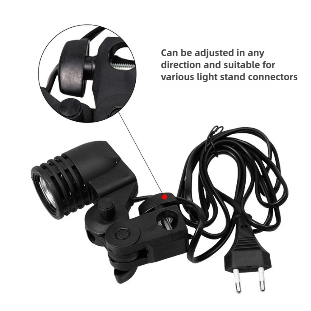 電球スタンド 2M、E27 ACソケット付き傘型ランプホルダ - Photography Lighting Mount のレビューと価格