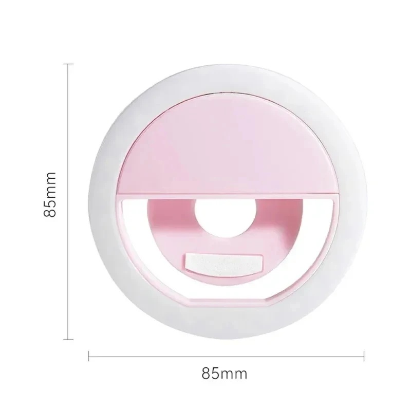 1～4個 LEDセルフィーリングライト 携帯電話用三段階調光 - Photography Lighting Effects のレビューと価格