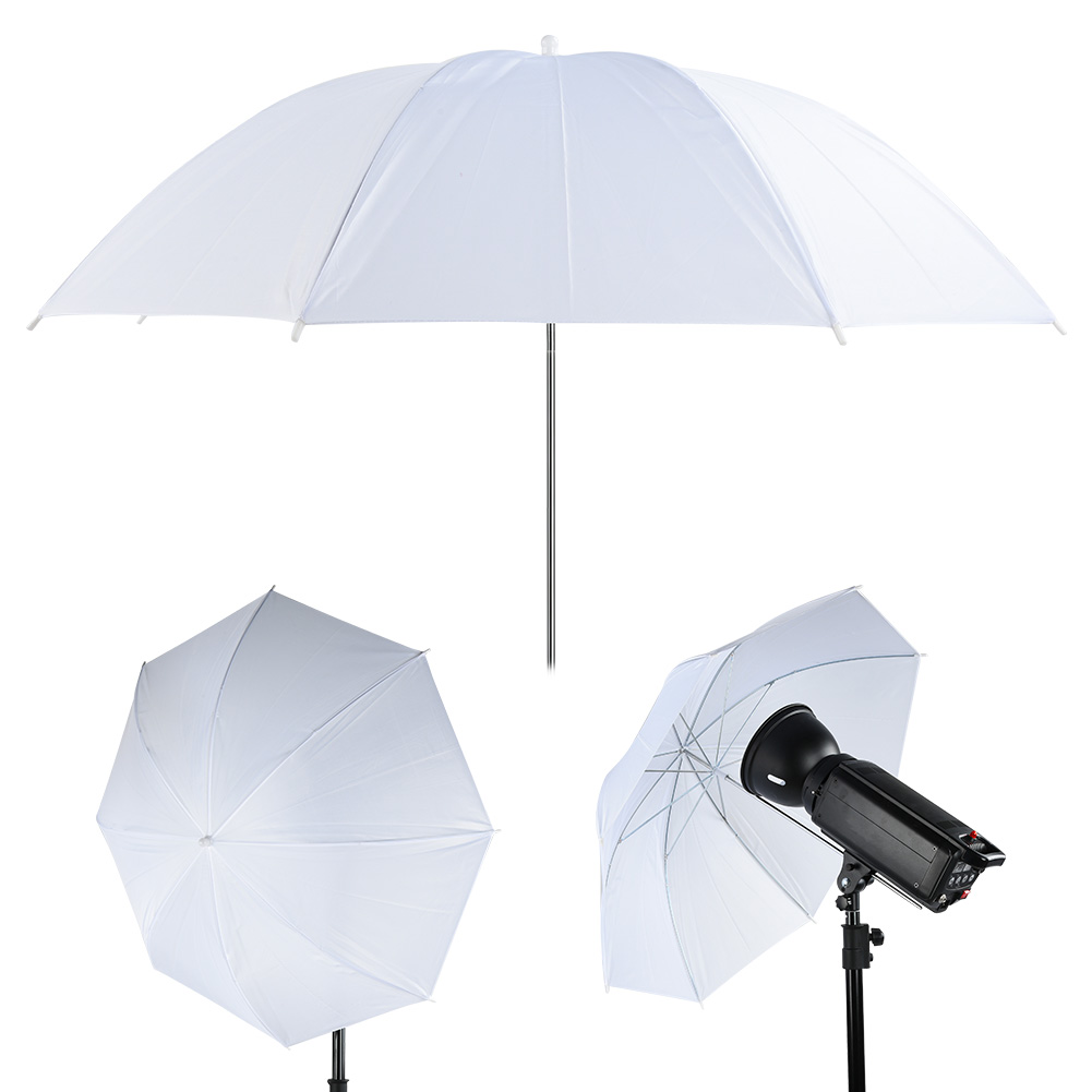 33 インチ半透明ホワイトソフト傘写真撮影スタジオ用フラッシ - Photography Lighting Flash のレビューと価格