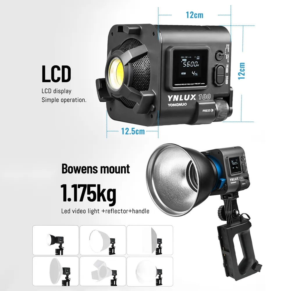 YONGNUO YNLUX100 100W 3200K-56 - Photography Of Lighting のレビューと価格