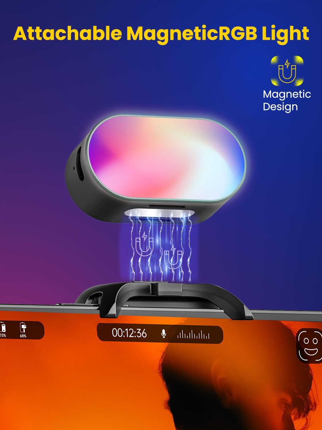 AOCHUAN ミニ RGB 磁気補助光 3 ストップ輝度  - Torjim Rgb Photography Video Lighting のレビューと価格