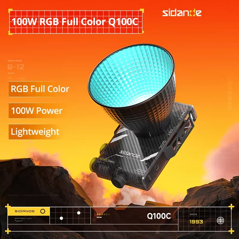 Sidande Q100C Q100Lite 光学100Wハ - Photography Of Lighting のレビューと価格
