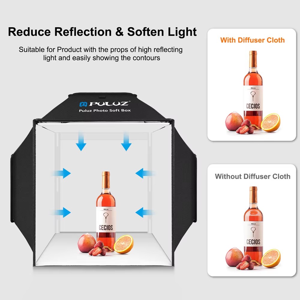 折りたたみ式写真スタジオライトボックス,テーブル,撮影テント - Photography Lighting And Backdrop Kits のレビューと価格
