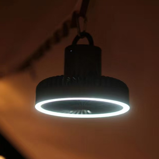 LEDライト付きポータブルキャンプファン、三脚スタンド、テン - Stand Lighting Photography のレビューと価格