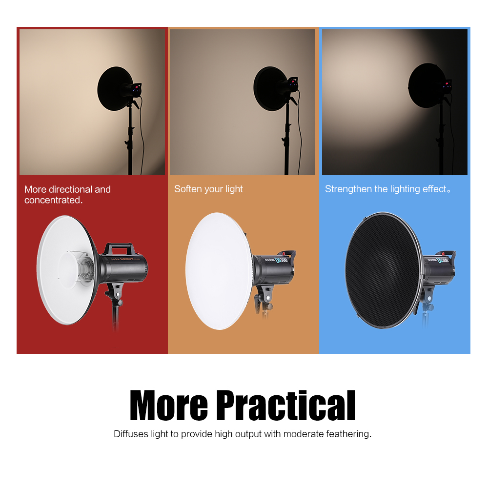 スタジオ撮影用 70cm/27.6インチ スピードライト ス - Photography Lighting Beauty Dish のレビューと価格