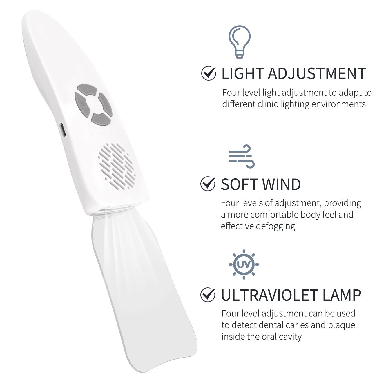 歯科用曇り止めミラーキット LEDライト付きミラー 口腔矯正 - Photography Of Lighting のレビューと価格