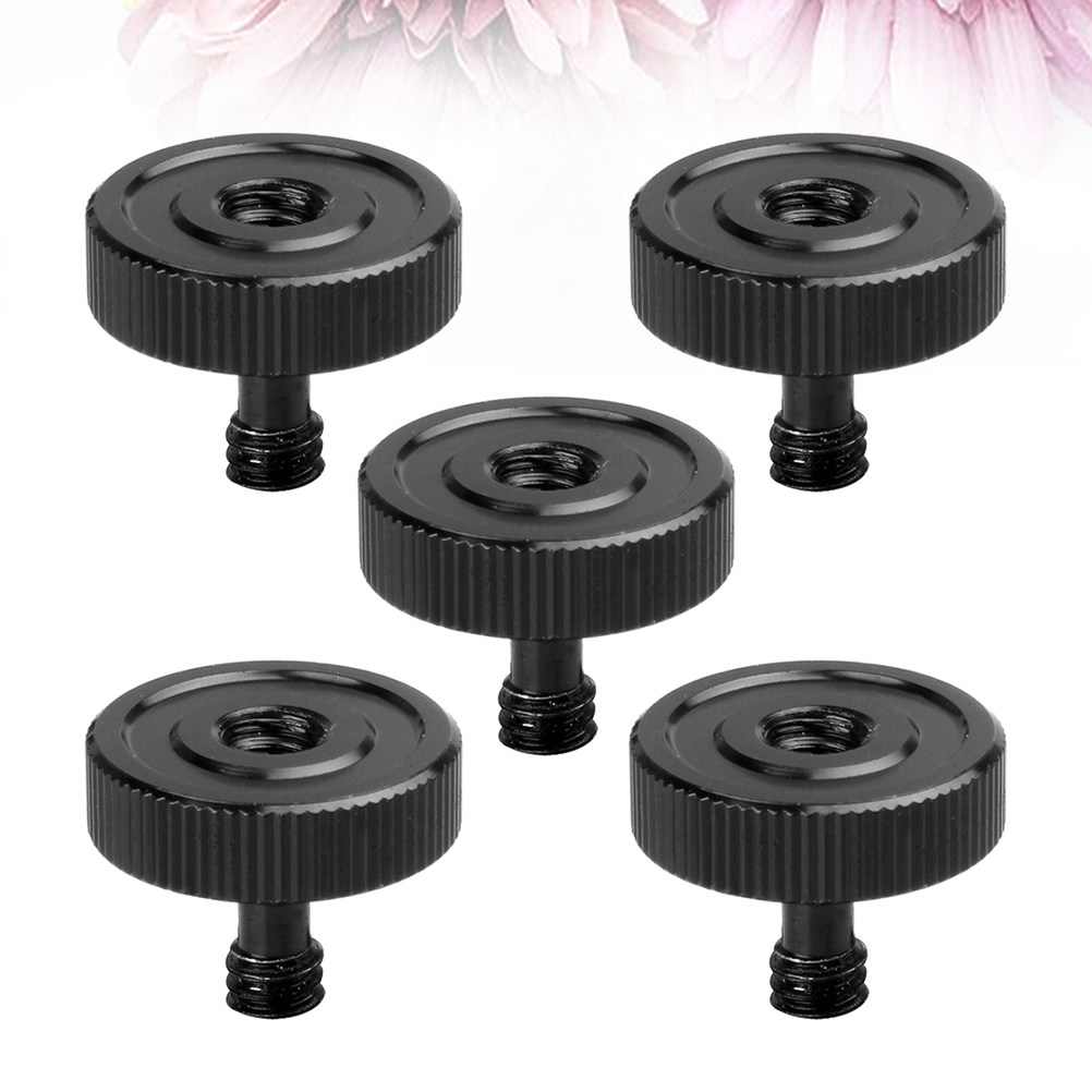 5個入り エッセンシャルカメラスタンド固定ネジ アルミ合金製 - Photography Lighting Essentials のレビューと価格