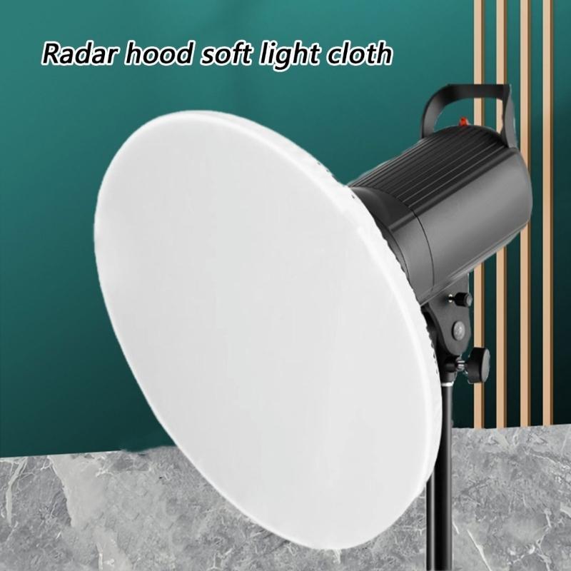 42 センチメートルソフトディフューザーランプカバー布ディフ - Photography Lighting Beauty Dish のレビューと価格