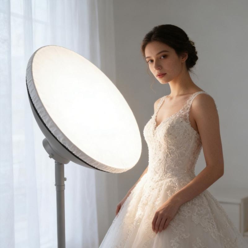 42 センチメートルソフトディフューザーランプカバー布ディフ - Photography Lighting Beauty Dish のレビューと価格