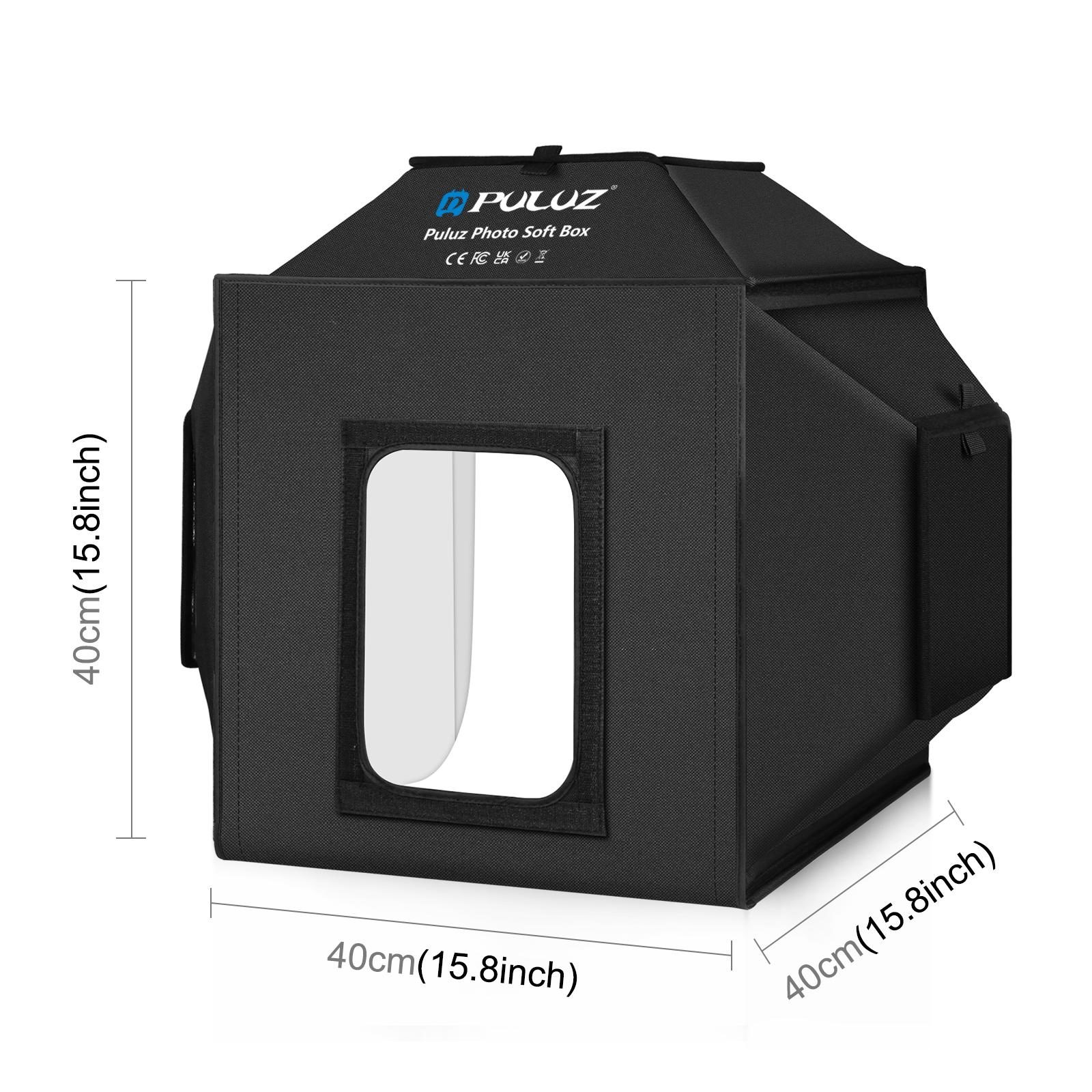 PULUZ 40 センチメートル折りたたみ 72 ワット 5 - Photography Lighting And Backdrop Kits のレビューと価格