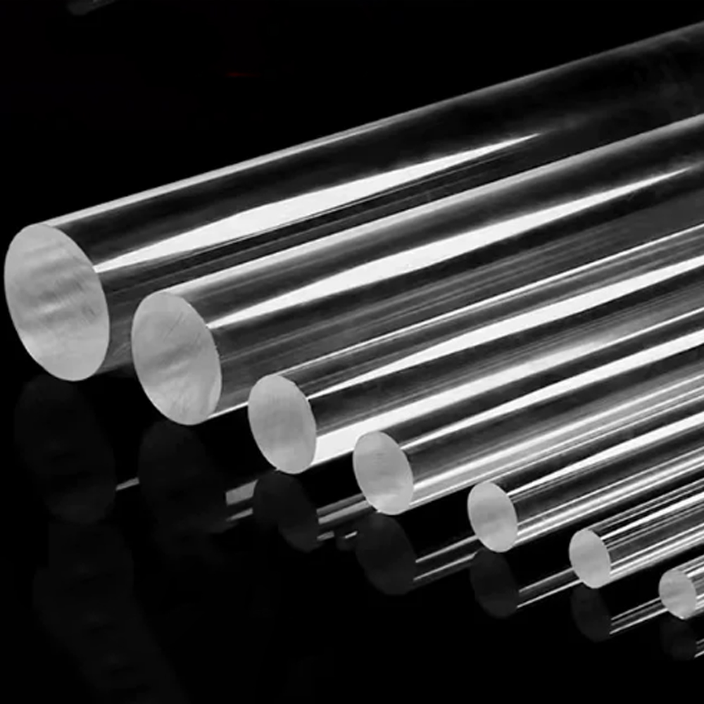 長さ 500 ミリメートル透明固体ライトガイド丸棒壊れにくい - Photography Lighting Guides のレビューと価格