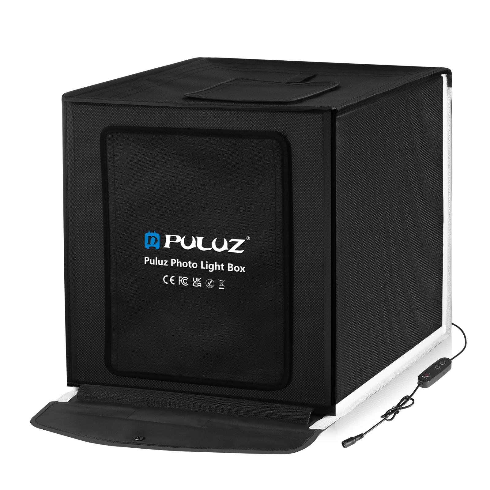 Puluz-写真スタジオ用LEDライトボックス,卓上撮影テン - Photography Lighting And Backdrop Kits のレビューと価格