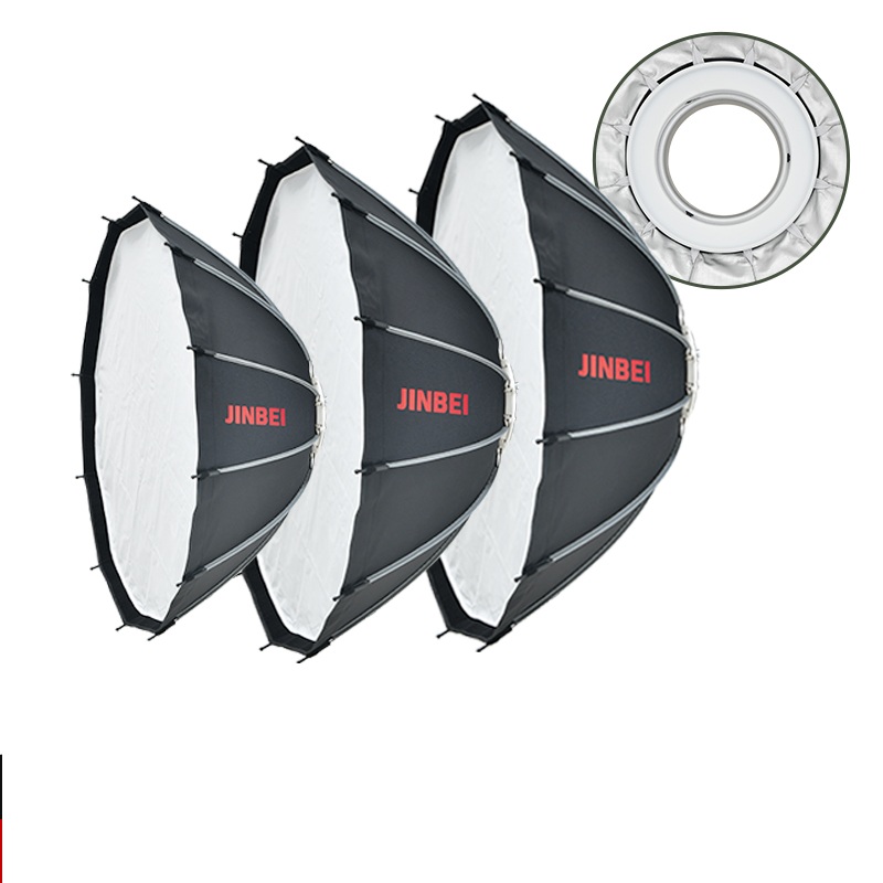 JINBEI 65 クイックオープンパラボリックプライオソフ - Photography Lighting Mount のレビューと価格