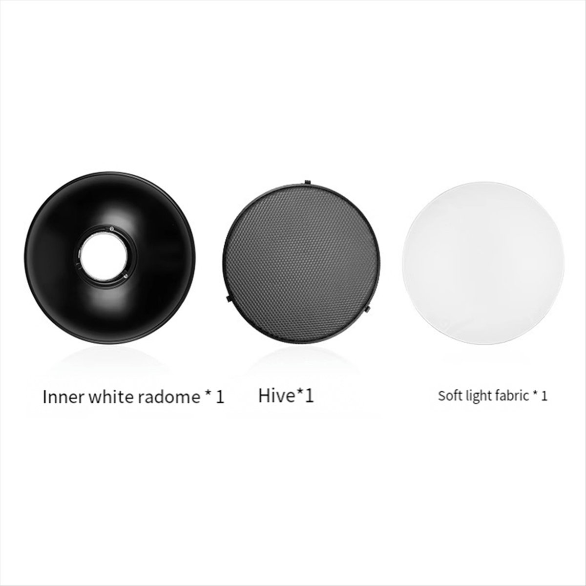 N05R 30cmビューティーディッシュリフレクター ハニカ - Photography Lighting Beauty Dish のレビューと価格