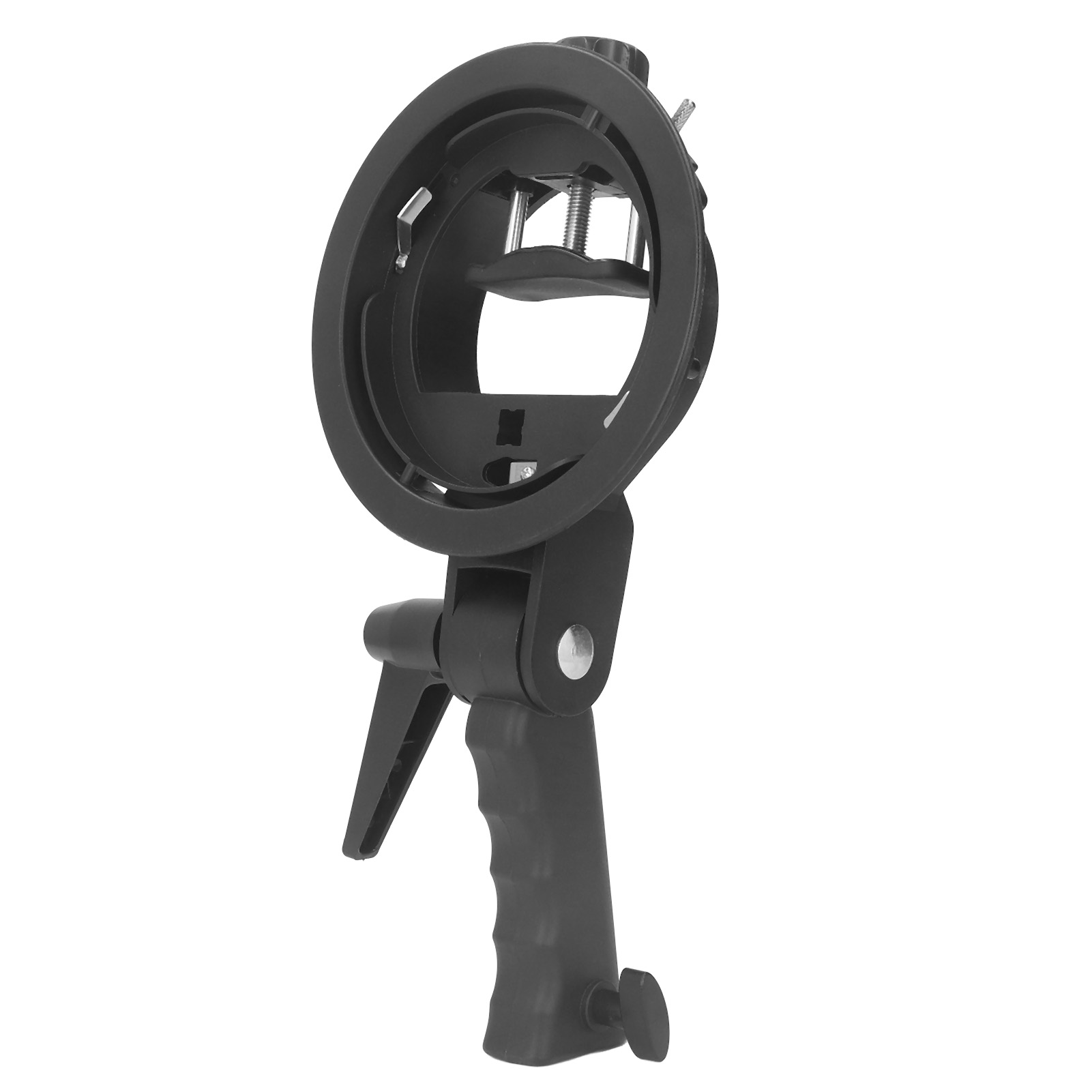 写真撮影用S型ブラケットハンドヘルドグリップマウントスタンド - Photography Lighting Beauty Dish のレビューと価格