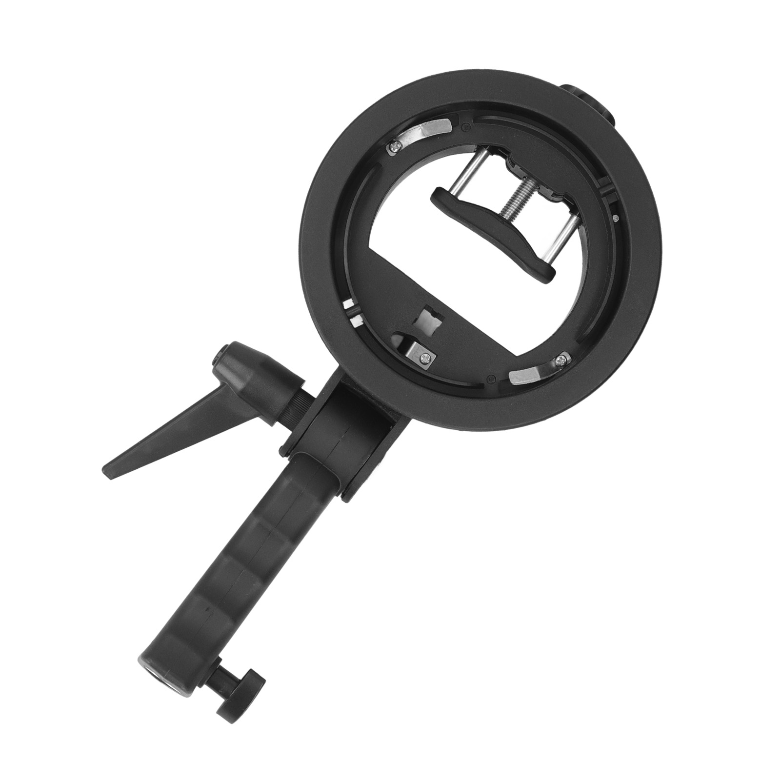 写真撮影用S型ブラケットハンドヘルドグリップマウントスタンド - Photography Lighting Beauty Dish のレビューと価格
