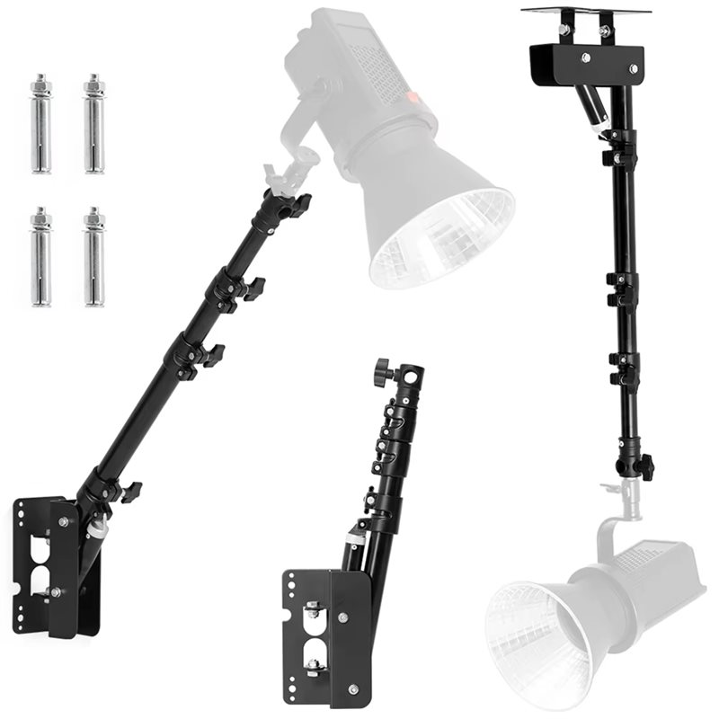 A41Z-写真撮影用ペンダントスタンド屋内壁掛けライト用ミニ - Photography Lighting Mount のレビューと価格