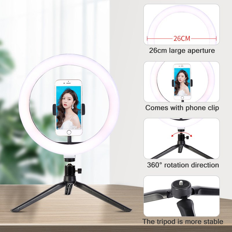26 センチメートル 10 インチ Led リング Self - Photography Lighting Effects のレビューと価格