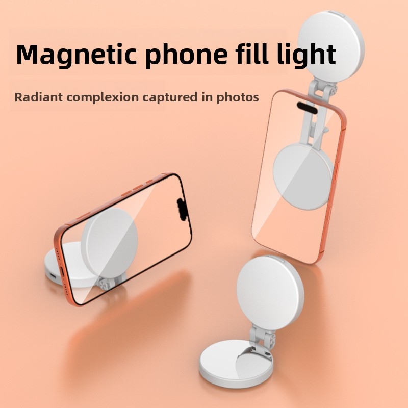 MagSafe対応スマホ用LEDリングライト、ポータブルバイ - Photography Lighting Effects のレビューと価格