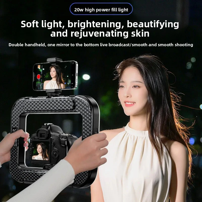 ポータブルハンドヘルドリングLEDライト、新しいウサギケージ - Stand Lighting Photography のレビューと価格