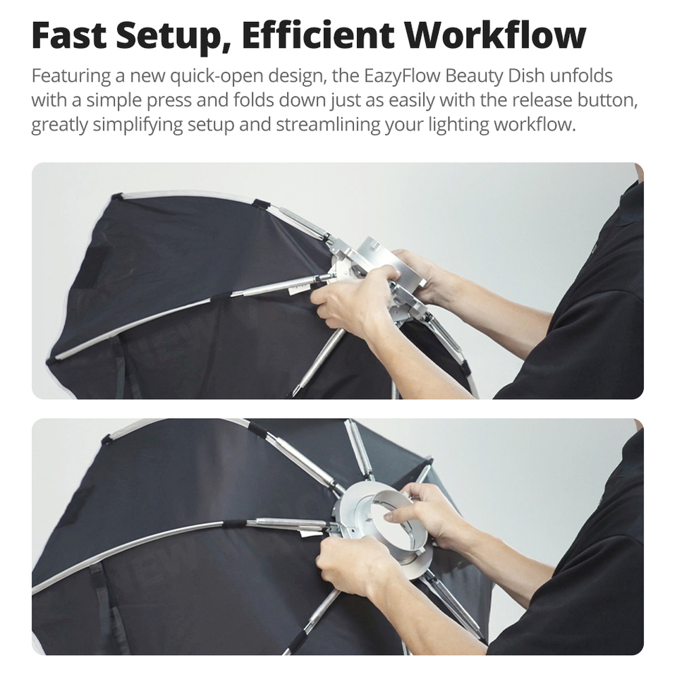 ゴドックス イージーフロー ビューティーディッシュ 65/8 - Photography Lighting Beauty Dish のレビューと価格