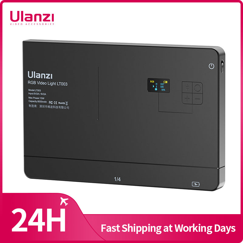 Ulanzi LT003 15W RGB Video Lig - Torjim Rgb Photography Video Lighting のレビューと価格