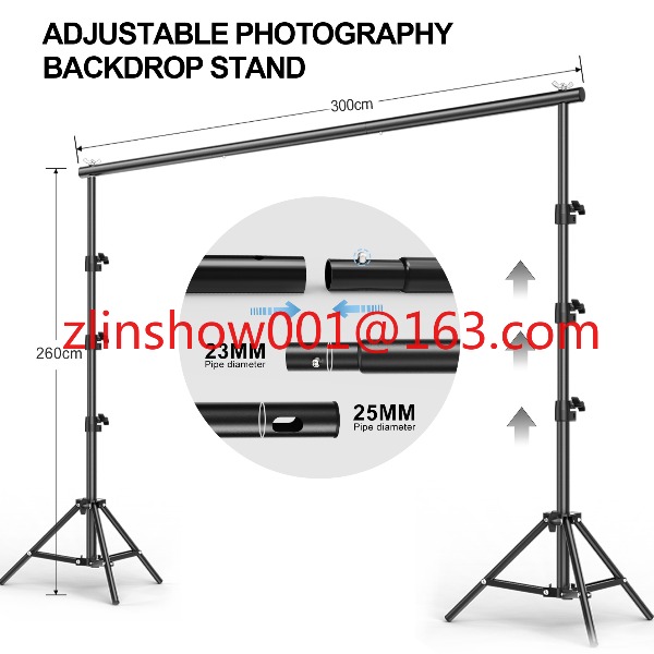 写真スタジオ機材 2.6*3m/2*3m 背景スタンド 撮影 - Photography Lighting And Backdrop Kits のレビューと価格