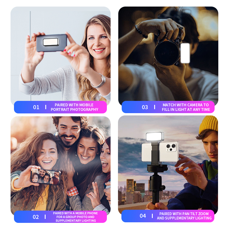 磁気ポータブルミニ Selfie フィルライト調整可能な照明 - Photography Lighting Effects のレビューと価格