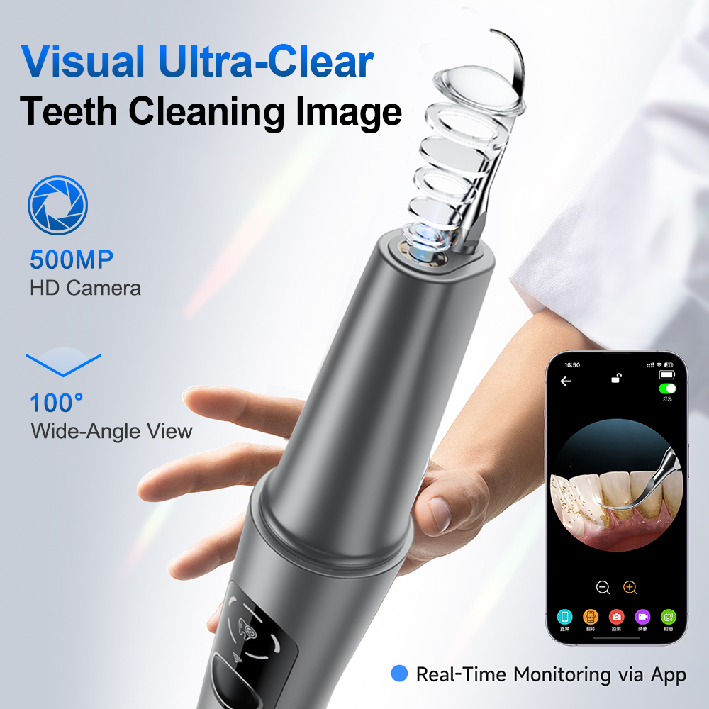 新型ビジュアル超音波歯石除去器 500W 360 ° LED - Photography Lighting Effects のレビューと価格