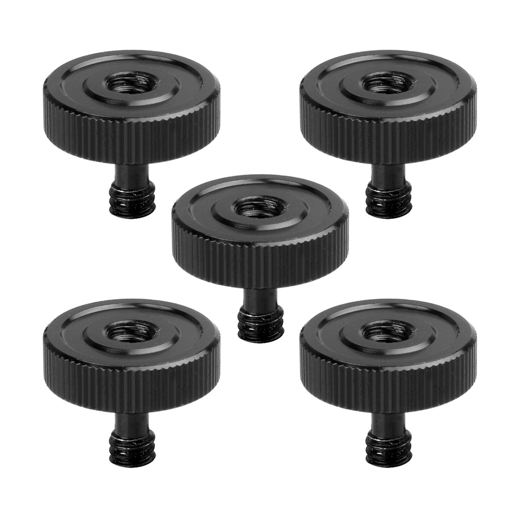 5個入り エッセンシャルカメラスタンド固定ネジ アルミ合金製 - Photography Lighting Essentials のレビューと価格