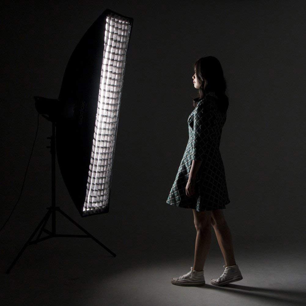 35×160cm ソフトボックス ハニカムグリッド スタジオ - Photography Lighting Flash のレビューと価格