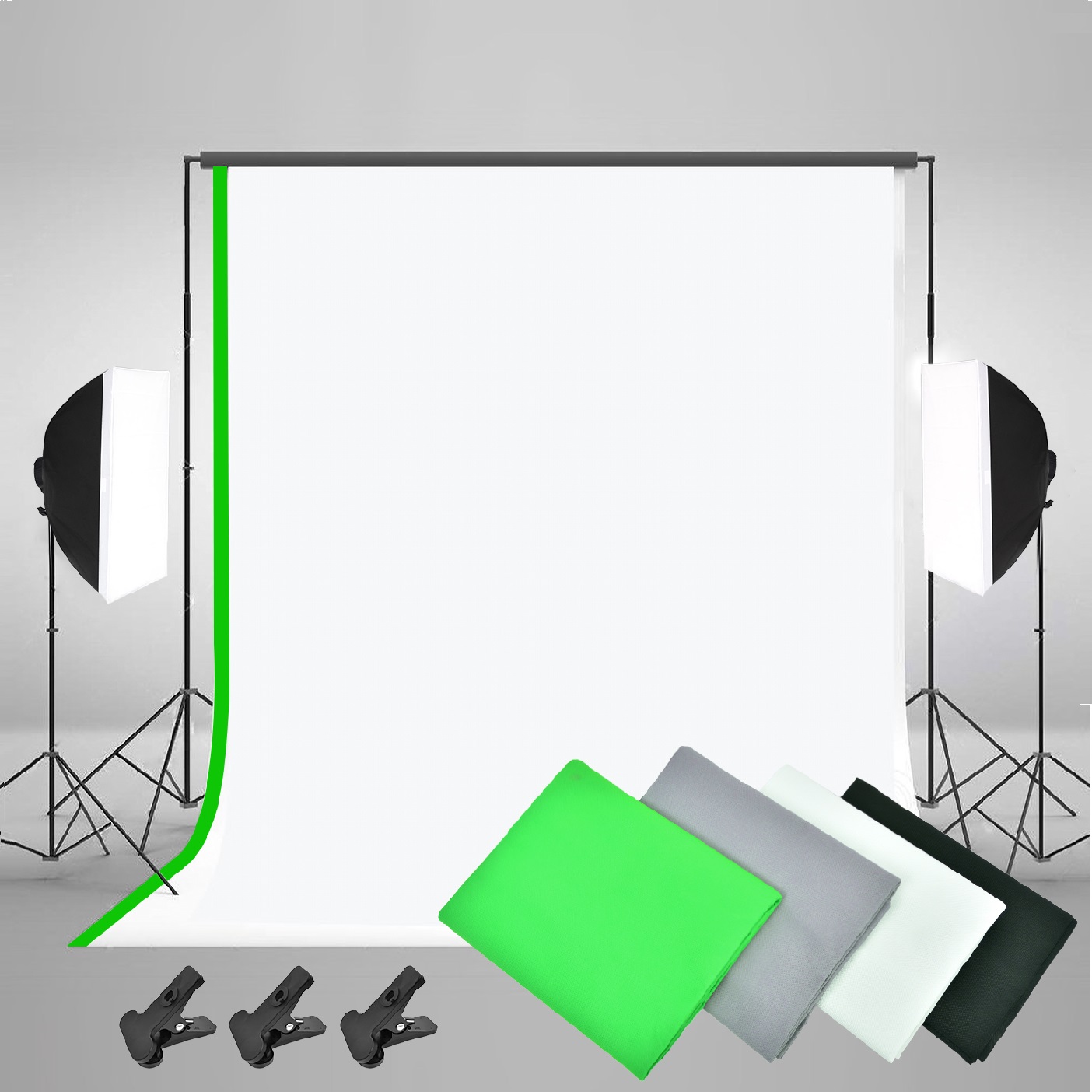 ゴールドセラー フルセット撮影キット 写真スタジオ ソフトボ - Photography Lighting And Backdrop Kits のレビューと価格