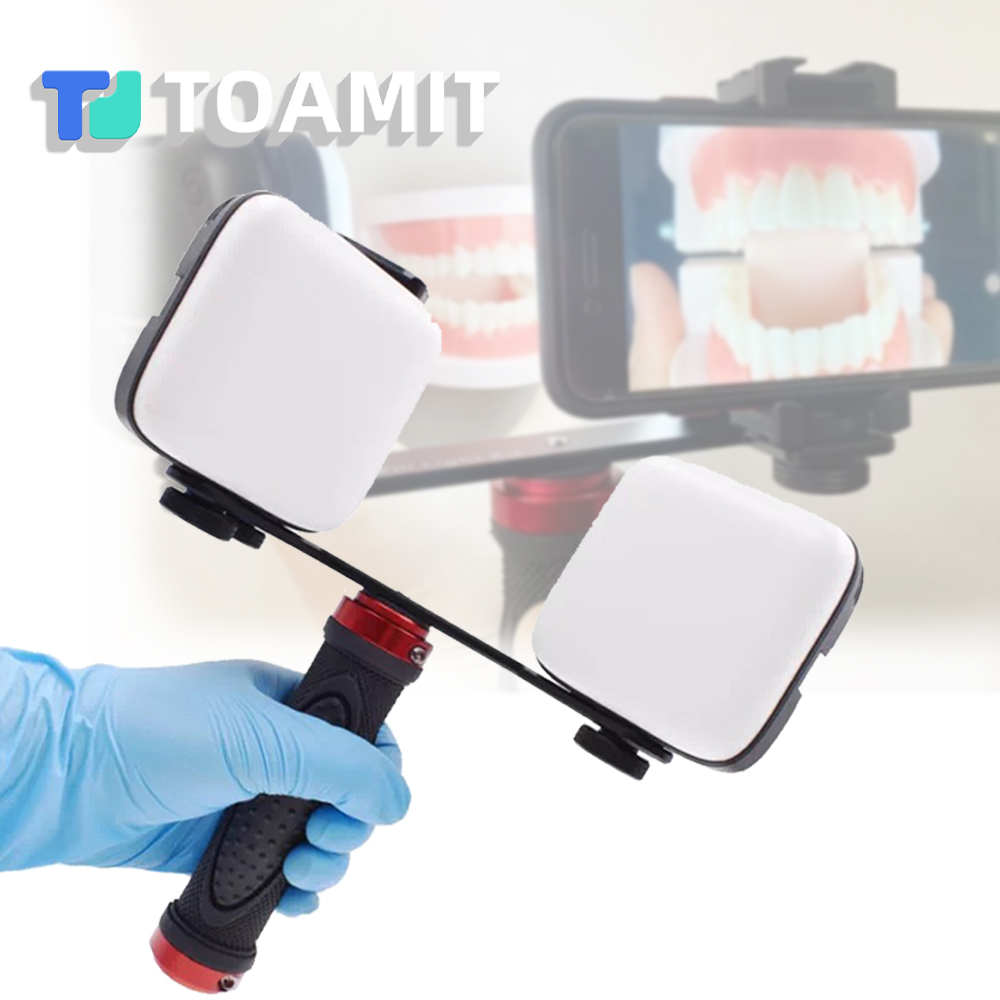 歯科用撮影ライト、スマートフォン用Bluetooth LED - Photography Lighting Flash のレビューと価格