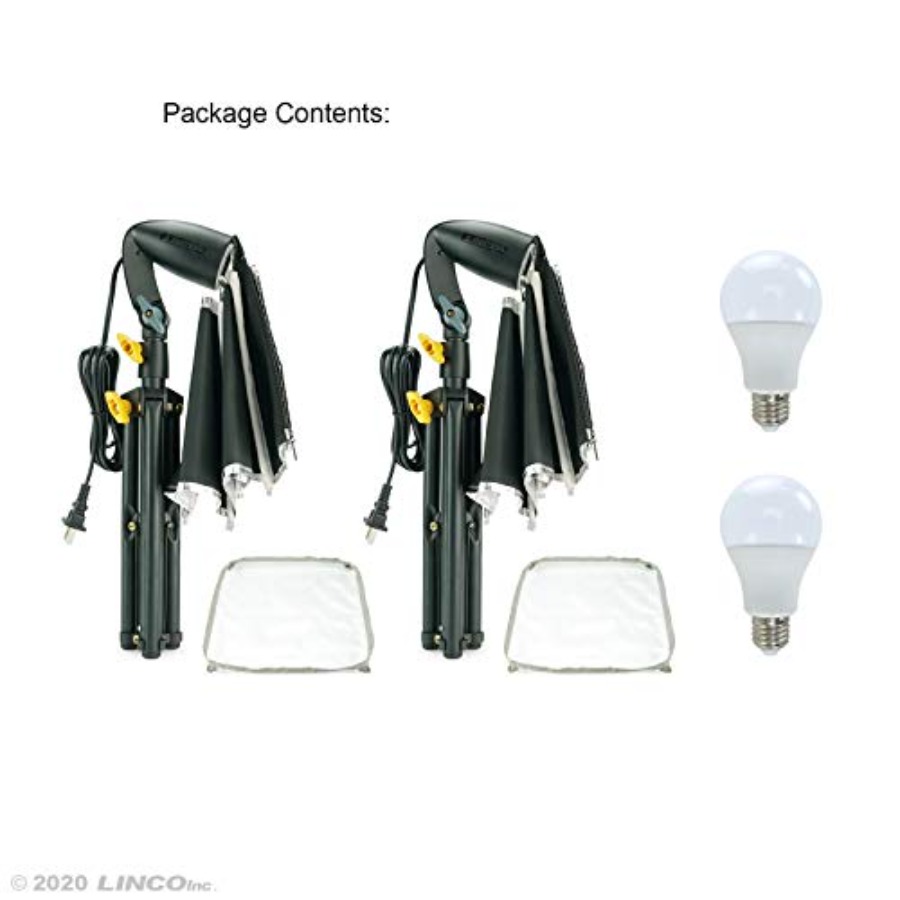 ストアミニソフトボックス照明キット8x8インチ、スタジオ照明 - Photography Lighting Kit In Store のレビューと価格