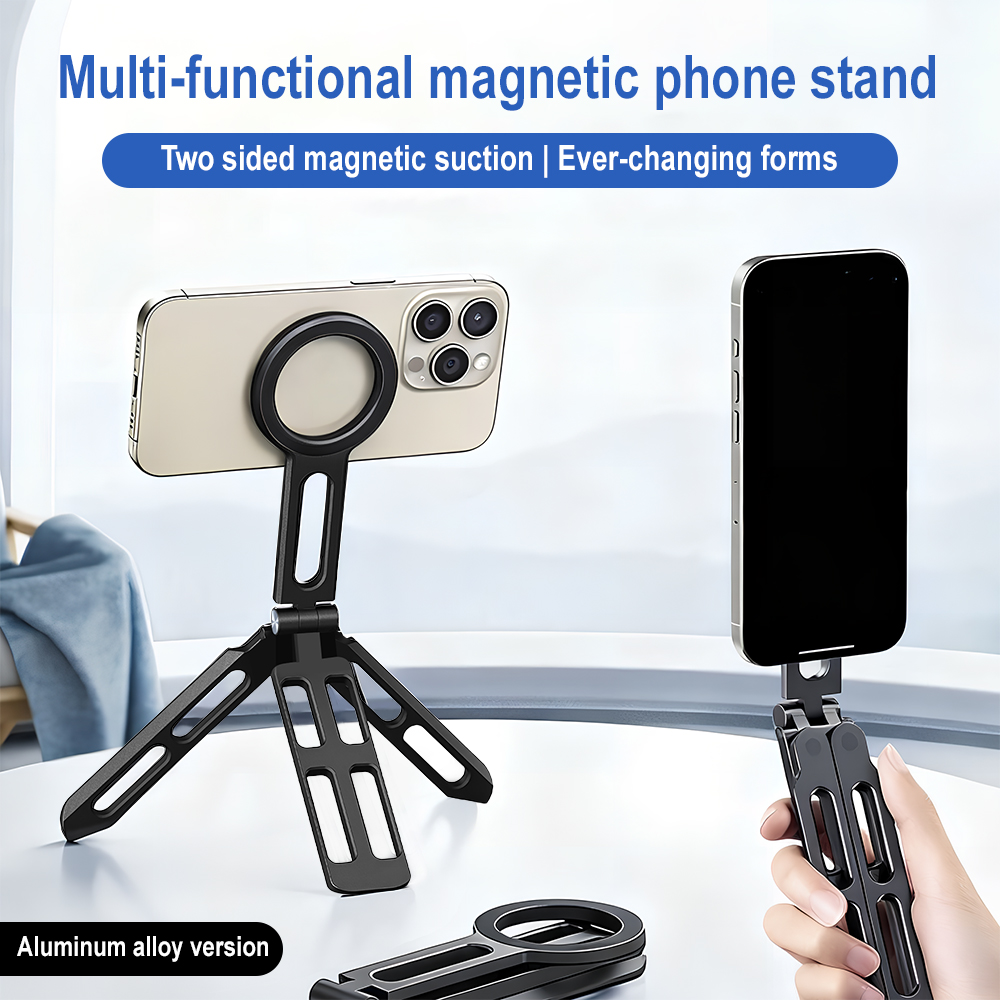 マグネット式スマホホルダー 四軸360度回転 °   回転折 - Stand Lighting Photography のレビューと価格